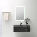 Wholesale Modern Wall Mounted plywood LED mirror bathroom cabinets low price