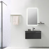 Wholesale Modern Wall Mounted plywood LED mirror bathroom cabinets low price