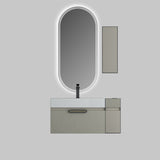 Bathroom vanities unit for bath and marble top with ceramic basin