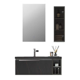 Wholesale Modern Wall Mounted plywood LED mirror bathroom cabinets low price