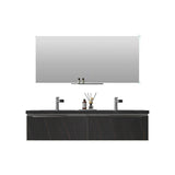 Wholesale Modern Wall Mounted plywood LED mirror bathroom cabinets low price