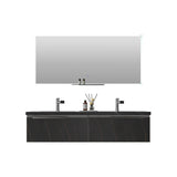 Wholesale Modern Wall Mounted plywood LED mirror bathroom cabinets low price