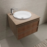 QUEENSWOOD Solid Wood Boards Modern Improvement Furniture Bathroom Fixture Bathroom Cabinets Bathroom Vanities Cabinet with Sink