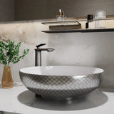 QUEENSWOOD Bathroom rotundity washbasin Hotel Washroom Countertop Sink Personalized household Hand Wash Pool Art Basin