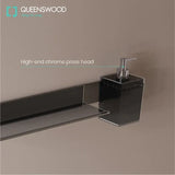 QUEENSWOOD Drill hole Bathroom shelf aluminum bathroom rack toilet storage rack toilet kitchen shelf hang