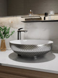 QUEENSWOOD Bathroom rotundity washbasin Hotel Washroom Countertop Sink Personalized household Hand Wash Pool Art Basin