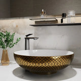 QUEENSWOOD Bathroom rotundity washbasin Hotel Washroom Countertop Sink Personalized household Hand Wash Pool Art Basin